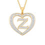 Dazzling Diamond Heart Children's Pendant, Dazzling Diamond Heart Pendant 11622 0138 z pendant