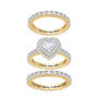 Love Everlasting Stackable Ring Set 2449 0062 d separated