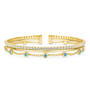 Personalized Luxe Birthstone Cuff 11997 0010 l december