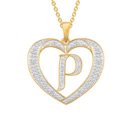 Dazzling Diamond Heart Pendant 11622 0138 a p