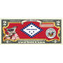 State Bird and Flower Enhanced $2 Bill Collection 11346 0018 a Arkansas