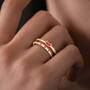 Double My Dazzle Birthstone Ring Set 11572 0013 m model