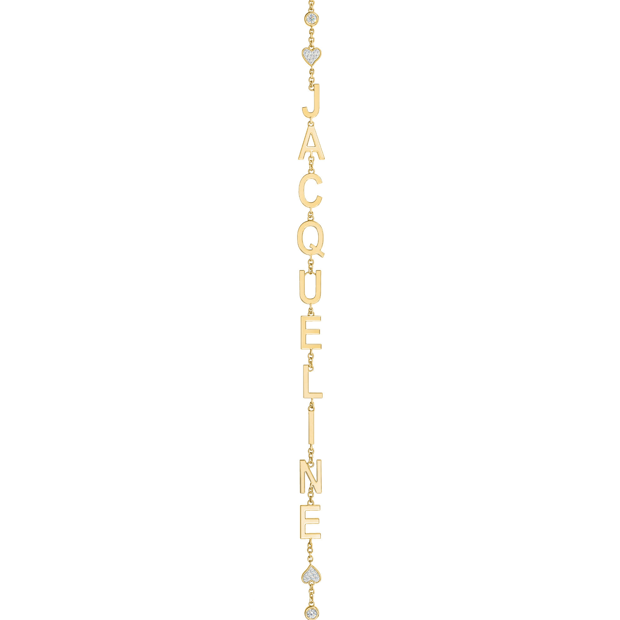 Personalized Diamond Bracelet 10280 0018 b clasp