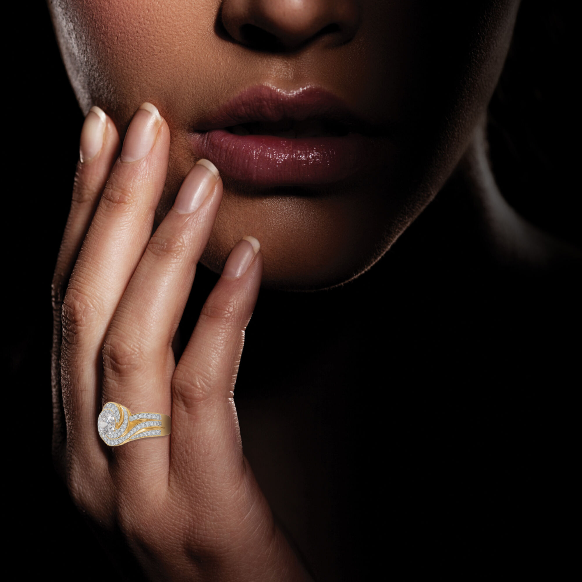 Our Bond is Forever Love Knot Ring