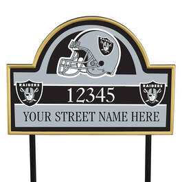 NFL Pride Personalized Address Plaques 5463 0405 a raiders