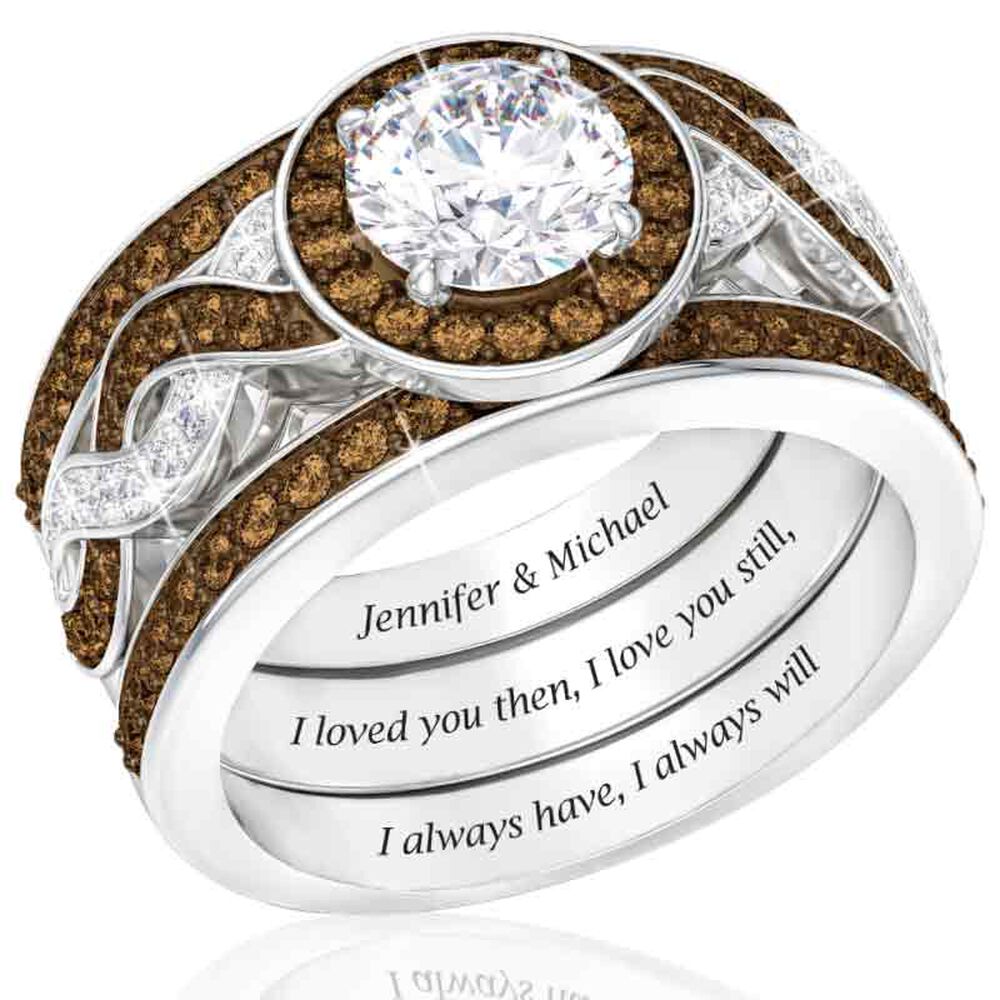 Mocha Bliss Stackable Rings Size 5