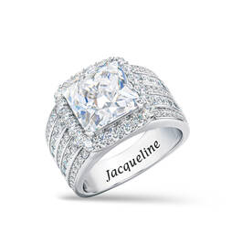 Personalized Twelve Carat Birthstone Ring 11389 0016 d april