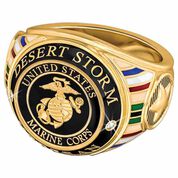 US Marine Corps Veteran Ring 1861 003 0 2