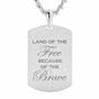 Allegiance Diamond Dog Tag 6516 001 2 2