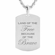 Allegiance Diamond Dog Tag 6516 001 2 2