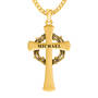 Personalized Crown of Thorns Diamond Cross Pendant, Crown of Thorns Diamond Cross Pendant 5933 0050 c back