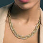 Bold & Beautiful Chunky Chain Necklace, Bold Beautiful Chunky Chain Necklace 12204 0017 m model