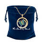 Strong Beautiful Loved Butterfly Pendant, Strong Beautiful Loved Granddaughter Butterfly Pendant 10006 0011 g gift pouch