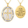 Blessed Daughter Faith Pendant 10215 0018 a main