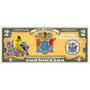 State Bird and Flower Enhanced $2 Bill Collection 11346 0018 a NewJersey