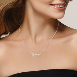 Script Custom Name Necklace 11744 0032 m model