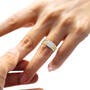 Personalized I Love You Diamond Ring Set 10934 0026 m model