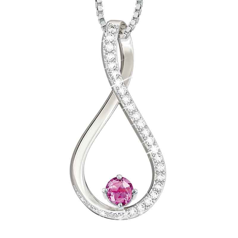 The Birthstone  Diamond Infinity Pendant 5200 001 5 10