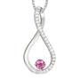 The Birthstone  Diamond Infinity Pendant 5200 001 5 10