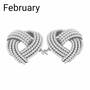 A Sterling Year Silver Earrings Collection 6073 003 3 3