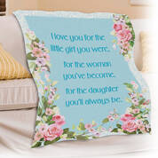 My Daughter I Love You Plush Blanket 12083 0013 m room