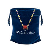 Pretty Petite Garnet Necklace 11599 0038 g gift pouch