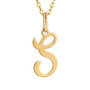 9kt Gold Initial Pendant 12024 0015 d initial s