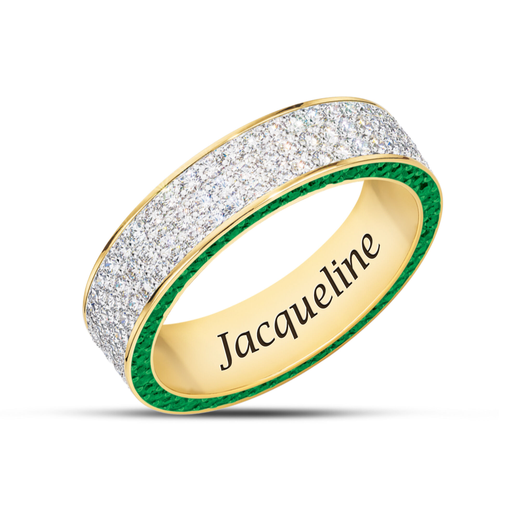 Personalized Birthstone Eternity Ring 10903 0015 e may