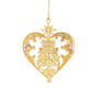 The 2024 Gold Ornament Collection 11091 0056 h heart