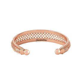 Lattice of Light Magnetic Copper Bangle 12367 0017 c inside