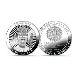 The Coronation of King Charles III Silver Bullion Commemorative 1340 0023 b commemorative