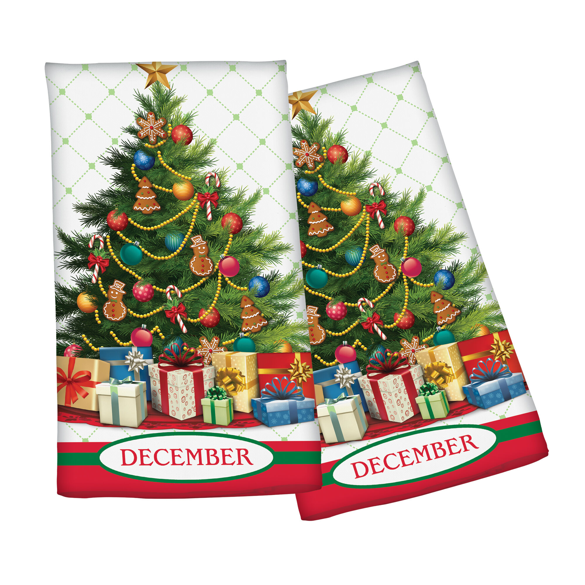 Year of Cheer Kitchen Towel Collection 6844 0015 h december