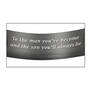 Son Personalized Tri Tone Bracelet 10867 0019 b Inscription