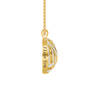 A Dozen Diamonds Heart Pendant, A Dozen Diamonds Heart Pendant 6918 0016 b sideview