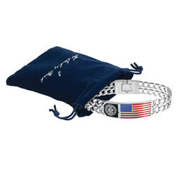 American Patriot Army Bracelet 10155 0010 g gift pouch