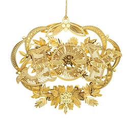 The 2017 Gold Christmas Ornament Collection 5350 001 3 2