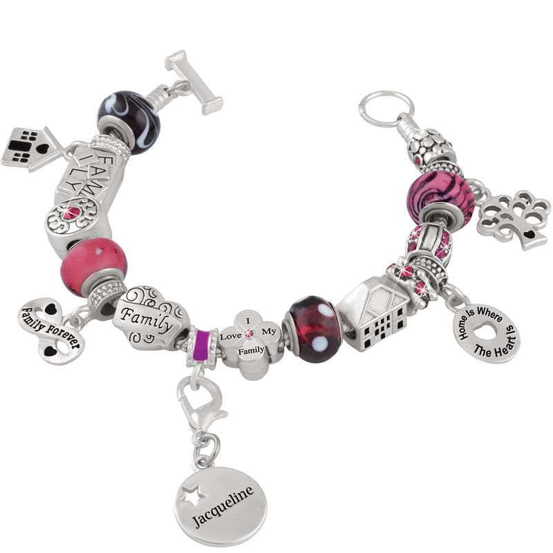 Beaded Charm Bracelets 4771 0140 e personalized