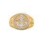 The Mariner Mens Diamond Ring 11473 0013 b top