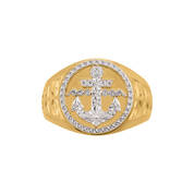 The Mariner Mens Diamond Ring 11473 0013 b top