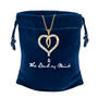 Personalized I Love You Diamond Pendant 11078 0012 g gift pouch