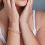 Personalized Luxe Birthstone Cuff 11997 0010 n model