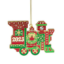 Christmas Crystals Annual Ornament 7986 0185 a main