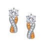 Birthstone Swirl Earrings, Birthstone Swirl Earrings 10115 0027 k november