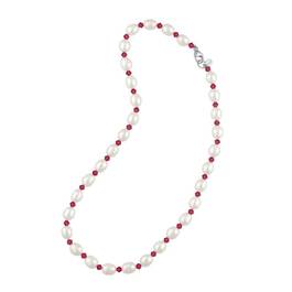 Birthstone and Pearl Necklace 1108 001 7 1