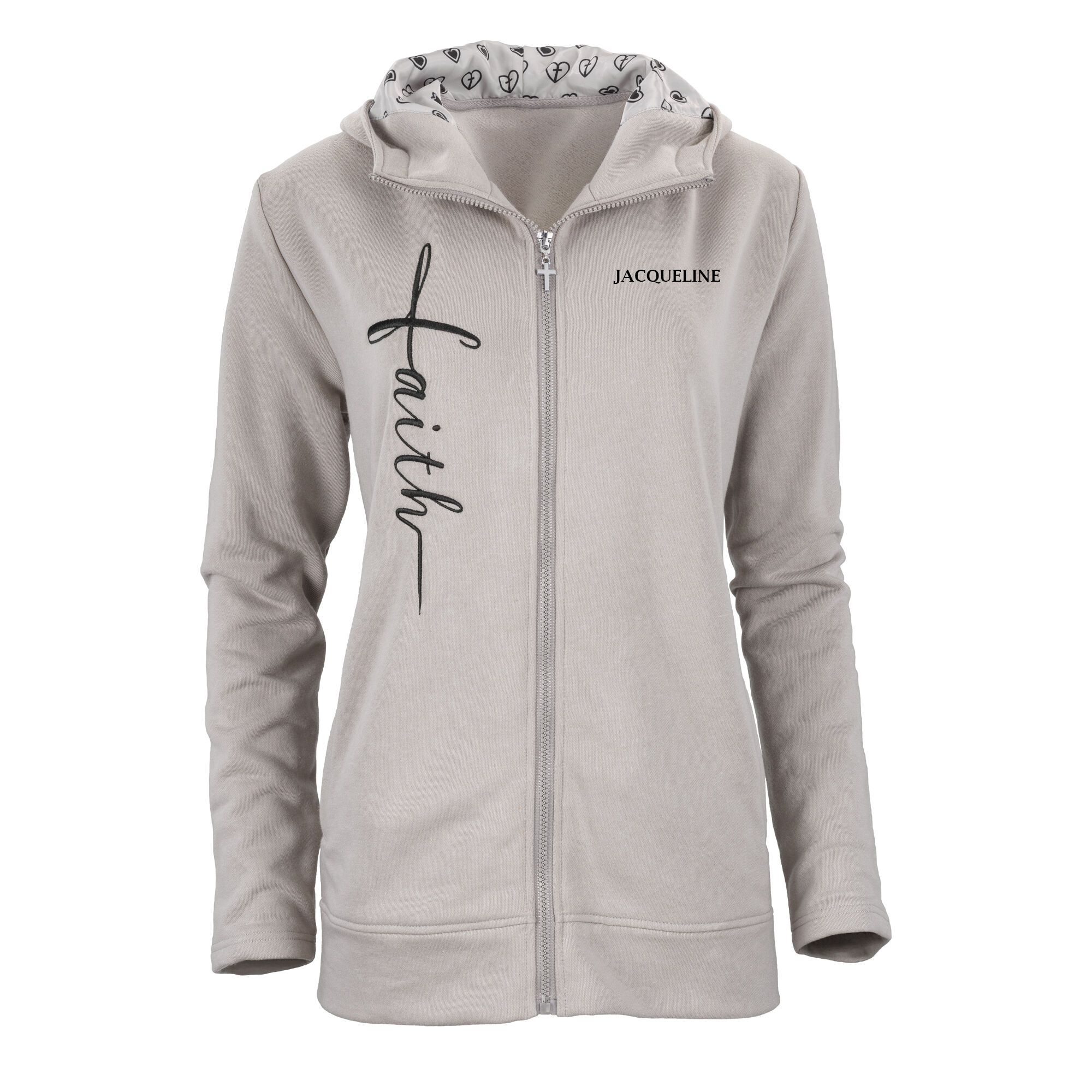 Faith zip up hoodie sale