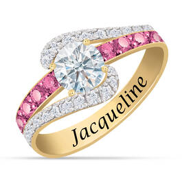 Personalized Birthstone Splendor Ring 10385 0012 j october