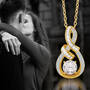 Wrapped in Romance Five Carat Pendant, Wrapped in Romance Five Carat Pendant 11251 0011 m model