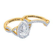 The Diamonisse Bridal Set 2775 0017 b seperate