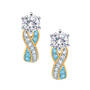 Birthstone Swirl Earrings 6243 0038 c march