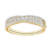 The Twenty Carat Kiss Bangle 11522 0014 b straight
